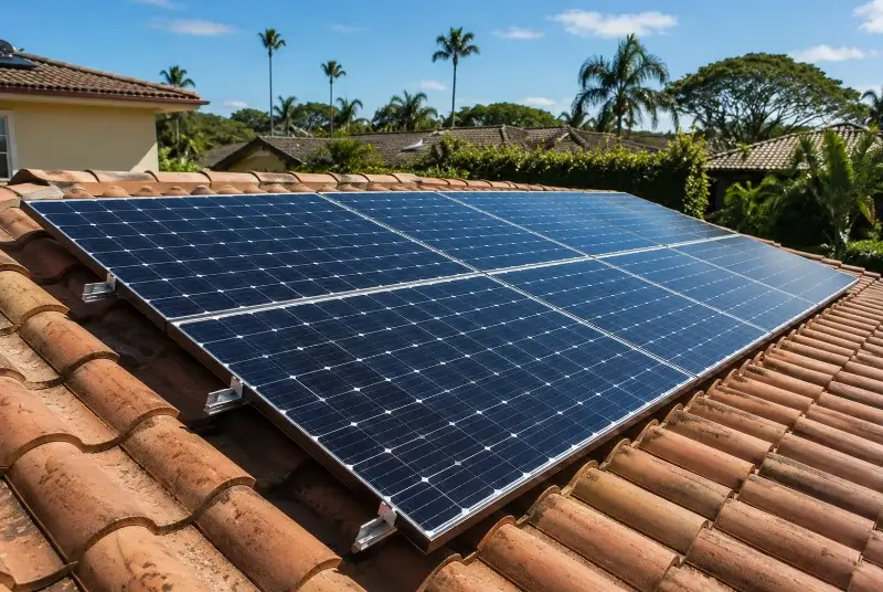 Installation de panneaux solaires à Arifat